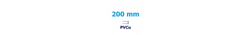200 mm PVCu